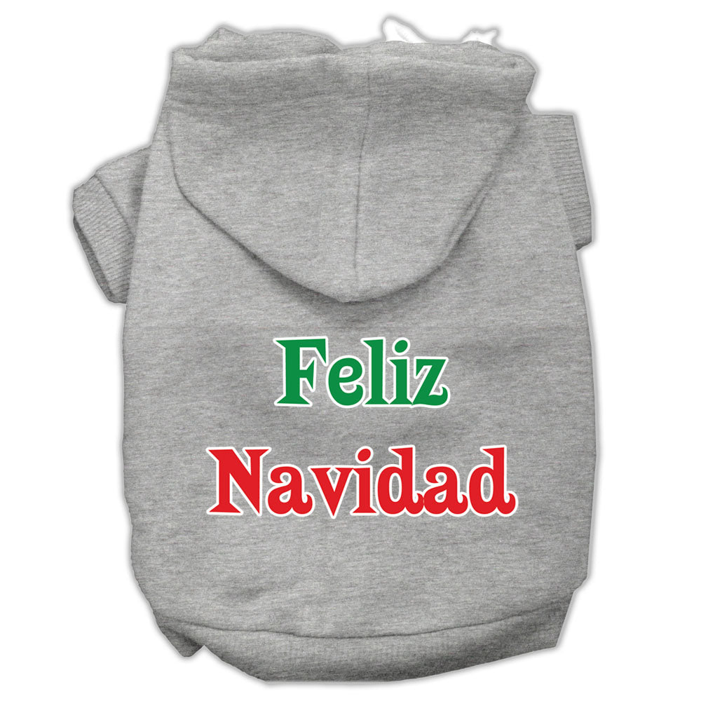 Christmas Pet Hoodie "Feliz Navidad"