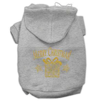 Christmas Pet Hoodie, "Golden Christmas Present"