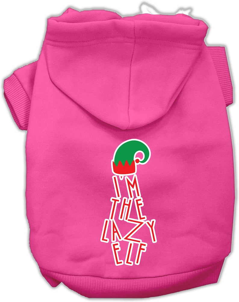 Christmas Pet Hoodie "I'm The Lazy Elf"