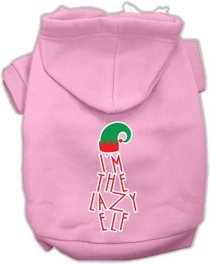 Christmas Pet Hoodie "I'm The Lazy Elf"