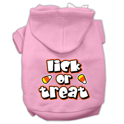 Halloween Pet Hoodie "Lick or Treat"
