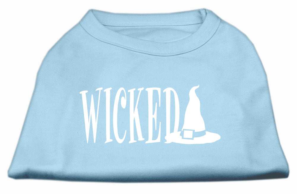 Pet Dog & Cat Shirt Screen Printed, "Wicked"