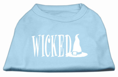 Pet Dog & Cat Shirt Screen Printed, "Wicked"