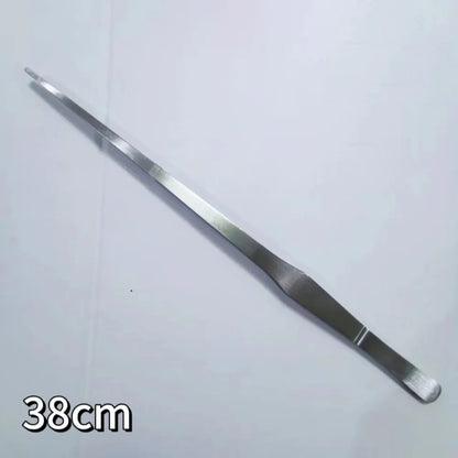 27 38 48Cm Aquarium Plant Tweezers Multifuctional Stainless Steel Elbow Tweezers Fish Tank Aquascape Tools Aquarium Feeding Tong 1