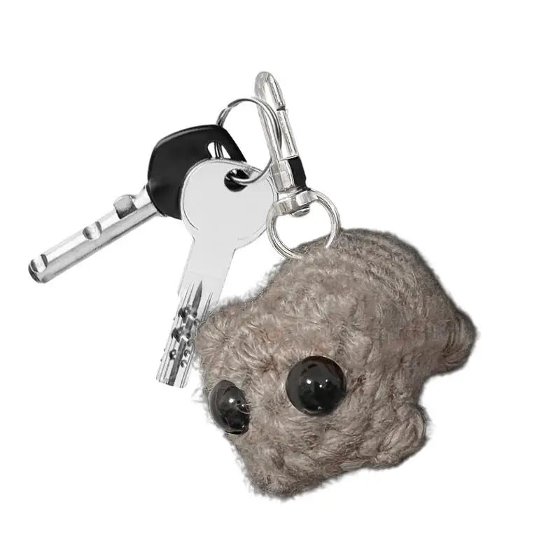 Sad Hamster Meme Keychain