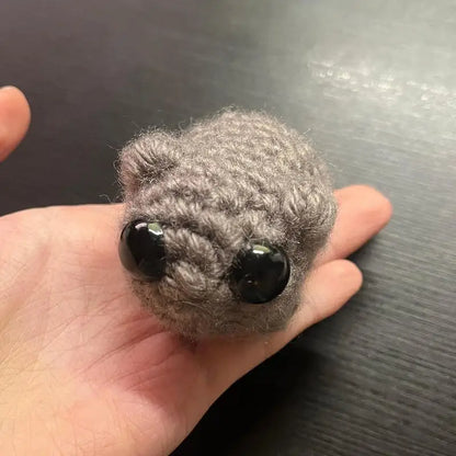 Sad Hamster Meme Keychain