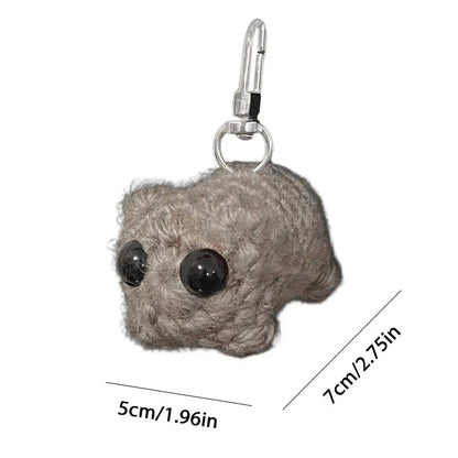 Sad Hamster Meme Keychain