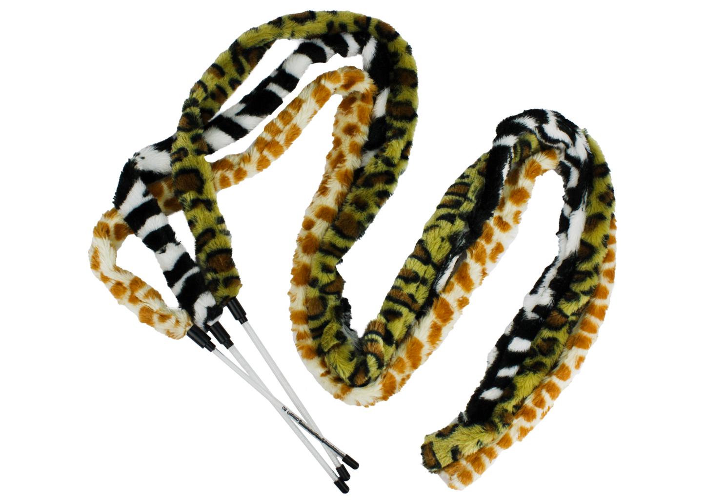 Multipet Safari Wizard Wands - Assorted Animal Prints 5"