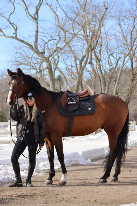 Jump Saddle Pad | Black Ice