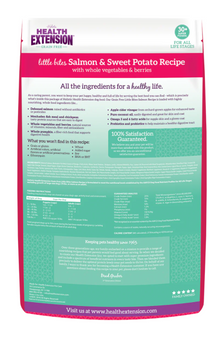 Health Extension All Life Stages Grain Free Little Bites Salmon and Sweet Potato Dog Food