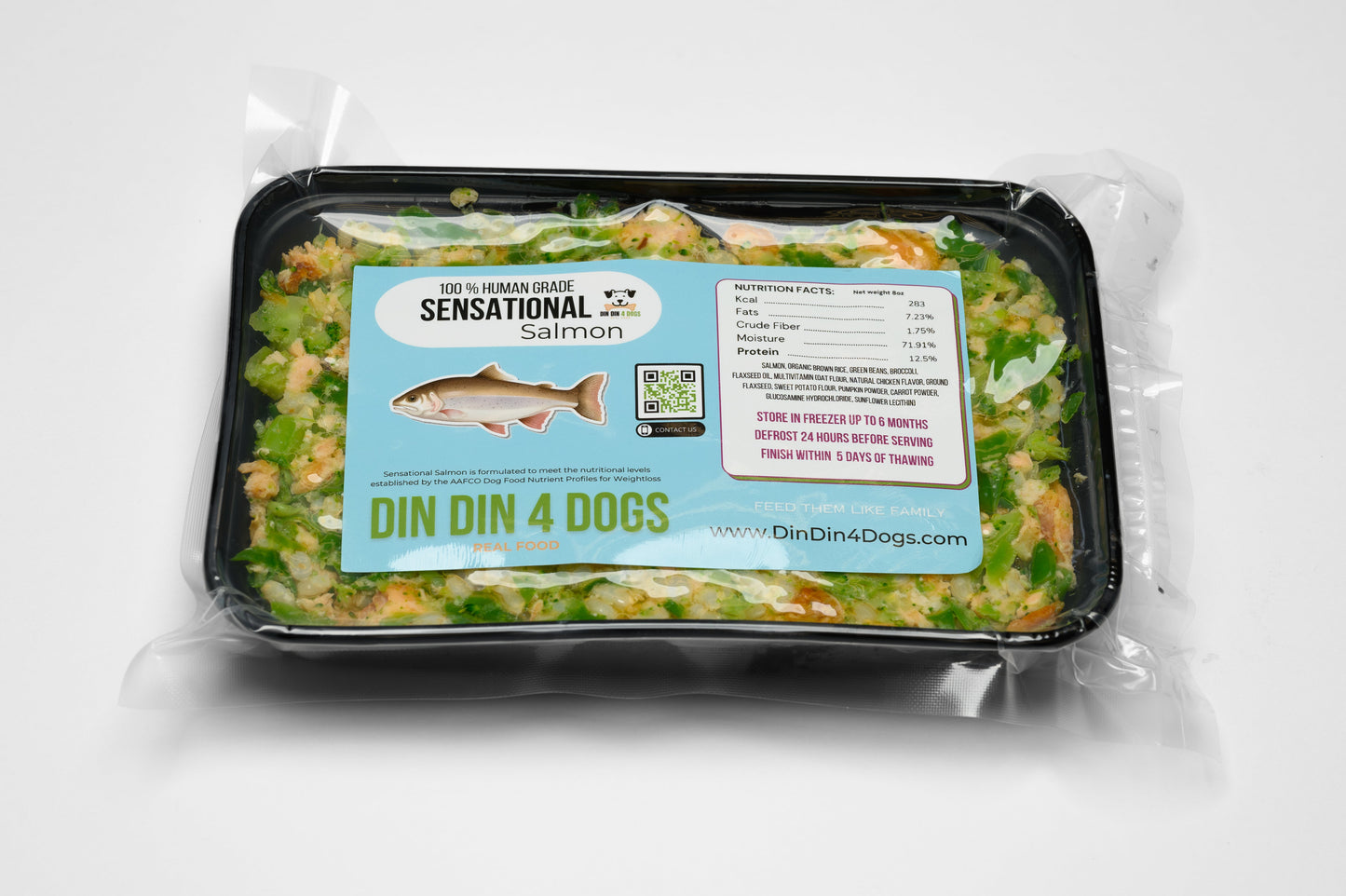 Chicken And Salmon Combo Case Includes 24 8Oz Meals