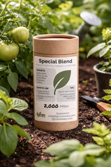 Special Blend Predatory Mite Mix Treatment Bottles