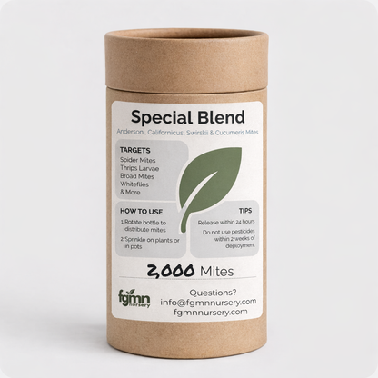 Special Blend Predatory Mite Mix Treatment Bottles