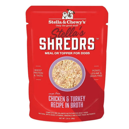 Stella & Chewy's Shredrs Chicken & Turkey Dog Food (2.8oz)