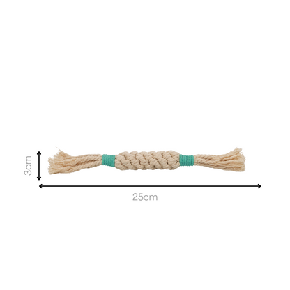 Rainbow Candy Macrame Rope Pet Toy