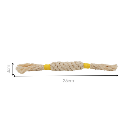 Rainbow Candy Macrame Rope Pet Toy