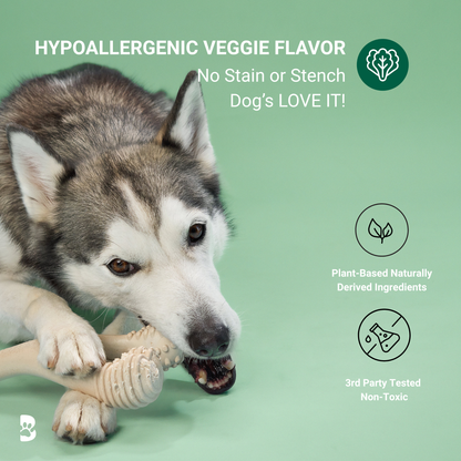 BetterBone MEDIUM Durability CHEW TOY: Perfect Chew for Everyday Chewers | Natural Ingredients, Eco-Friendly, Non-Toxic