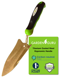 Titanium Garden Transplanter Trowel