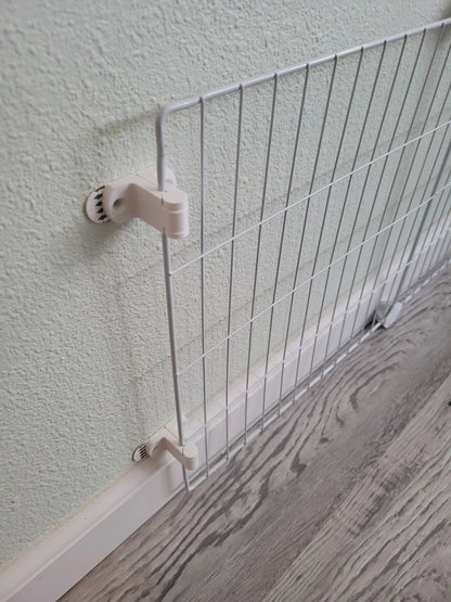 Xpen Wall Mount Brackets Long Design For Custom Pet Pen Configurations 4 Pack