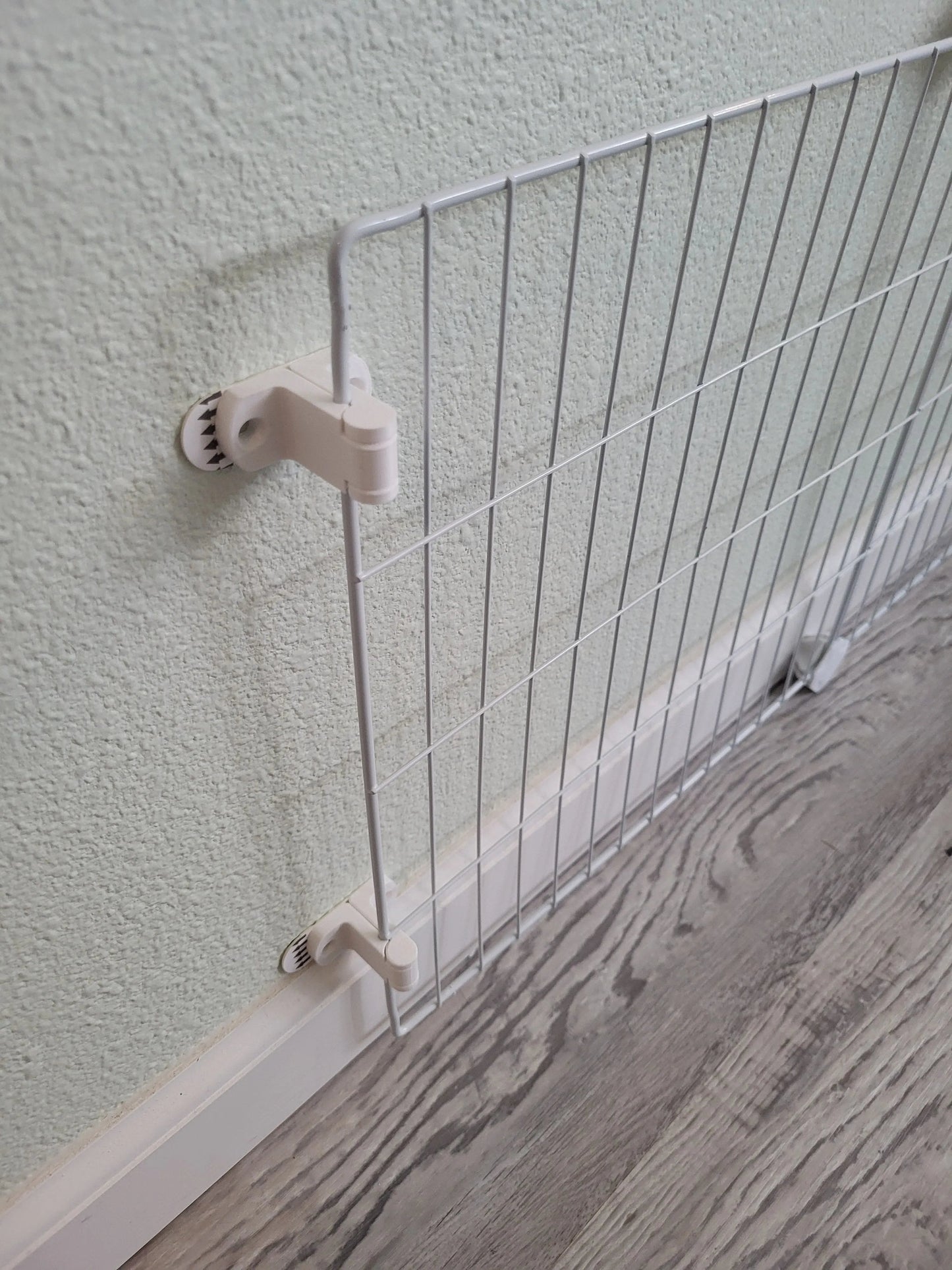 XPen Wall Mount Brackets - Long Design for Custom Pet Pen Configurations (4-Pack)