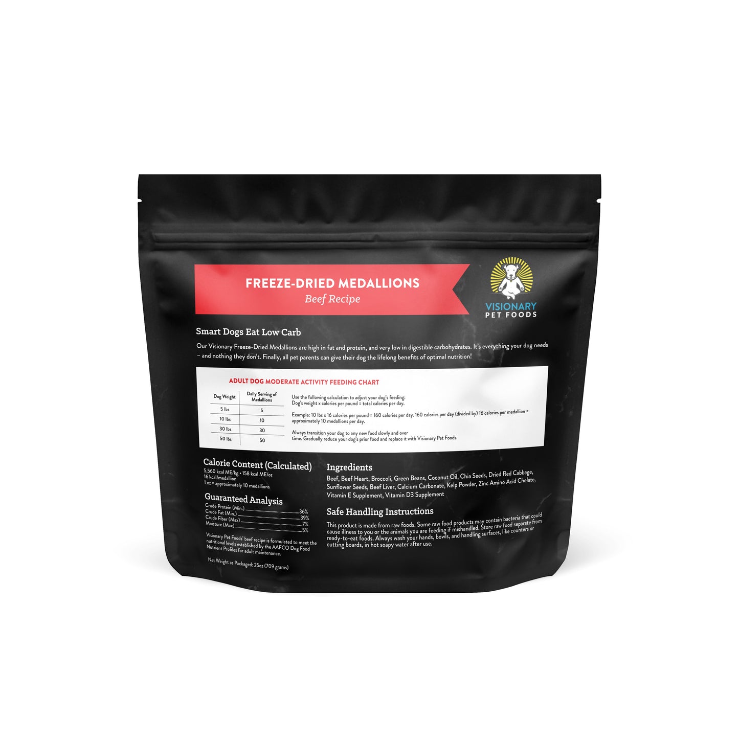 Freeze Dried Food Beef Recipe 25Oz Bag