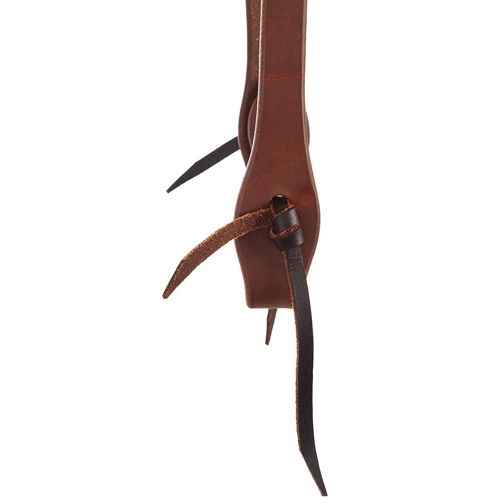 WD-SEHO2 Heavy Oiled 3 4 Harness Leather Double Buckle Single Ear Headstall