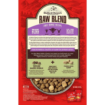 Stella & Chewy’s Raw Blend Free Range Recipe Dog Food
