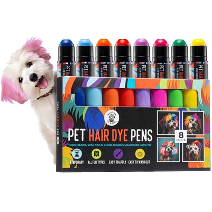 Dog Hair Dye  8 Color Dog Safe Hair Dye  Dog Dye Non Toxic &