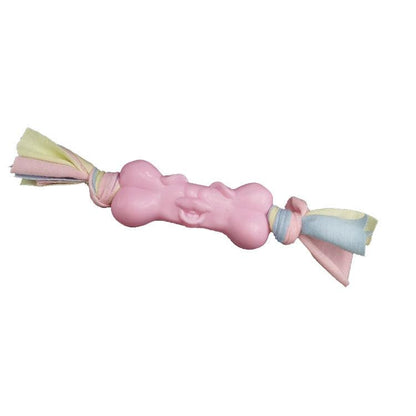 Molar Pawz - Interactive Dog Bone Cotton Cloth Strips For Stress Relief And Teeth Cleaning