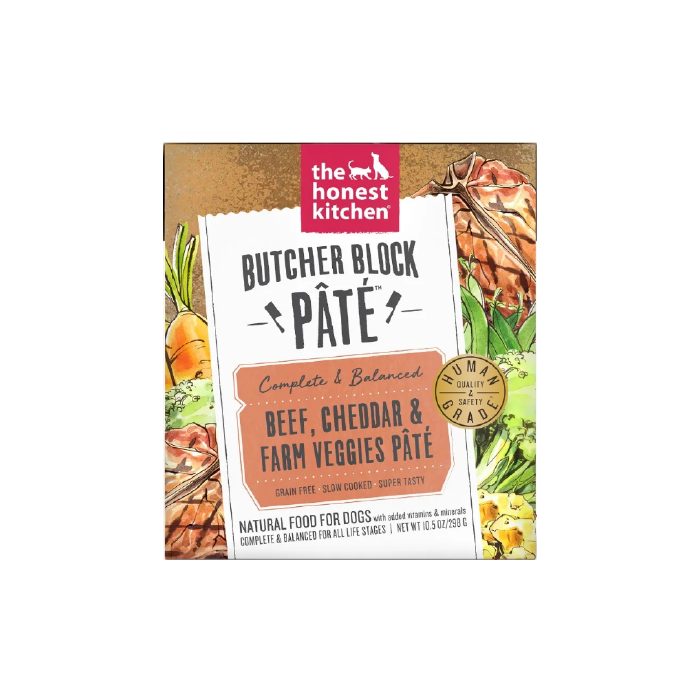 HK DOG FD PATE BEEF CHED ( 6 X 10.5 OZ   )