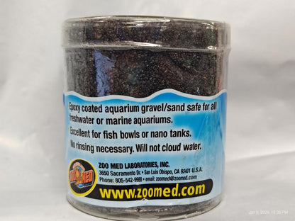 Black Sand 8 ounce Aquarium Substrate  Accents Fish Tanks