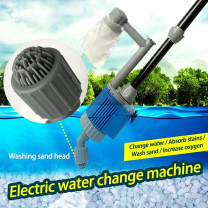 Aquarium Turboclean - Advanced Electric Gravel Cleaner And Sand Vacuum