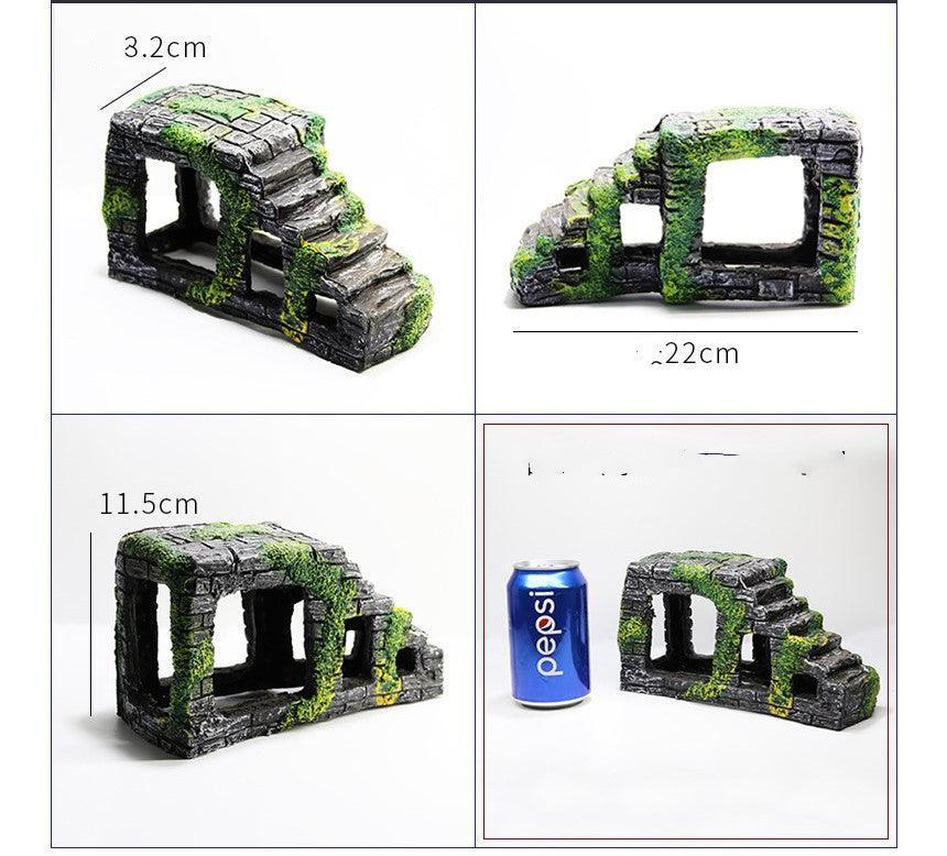 Aquatic Ascent: Resin Turtle Climbing Platform