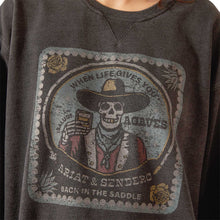 Ariat Womens Oversized Sendero "When Life Gives You Agaves" Graphic Sweatshirt – Limited Edition