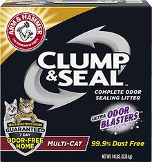 Arm & Hammer Clump & Seal, Complete Odor Sealing Clumping Litter