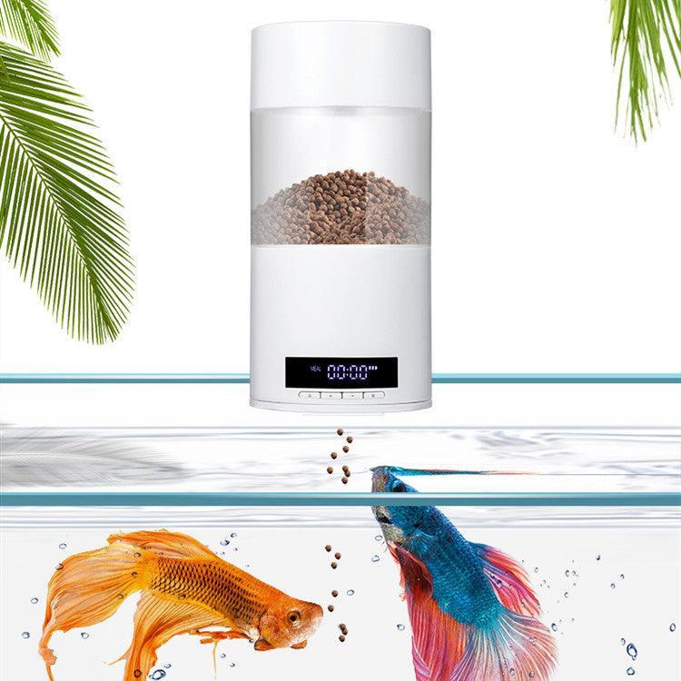 Automatic Fish Feeder - Effortless Aquarium Feeding Solution