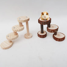 Solid Wood Spiral Staircase Hamster Toy 1