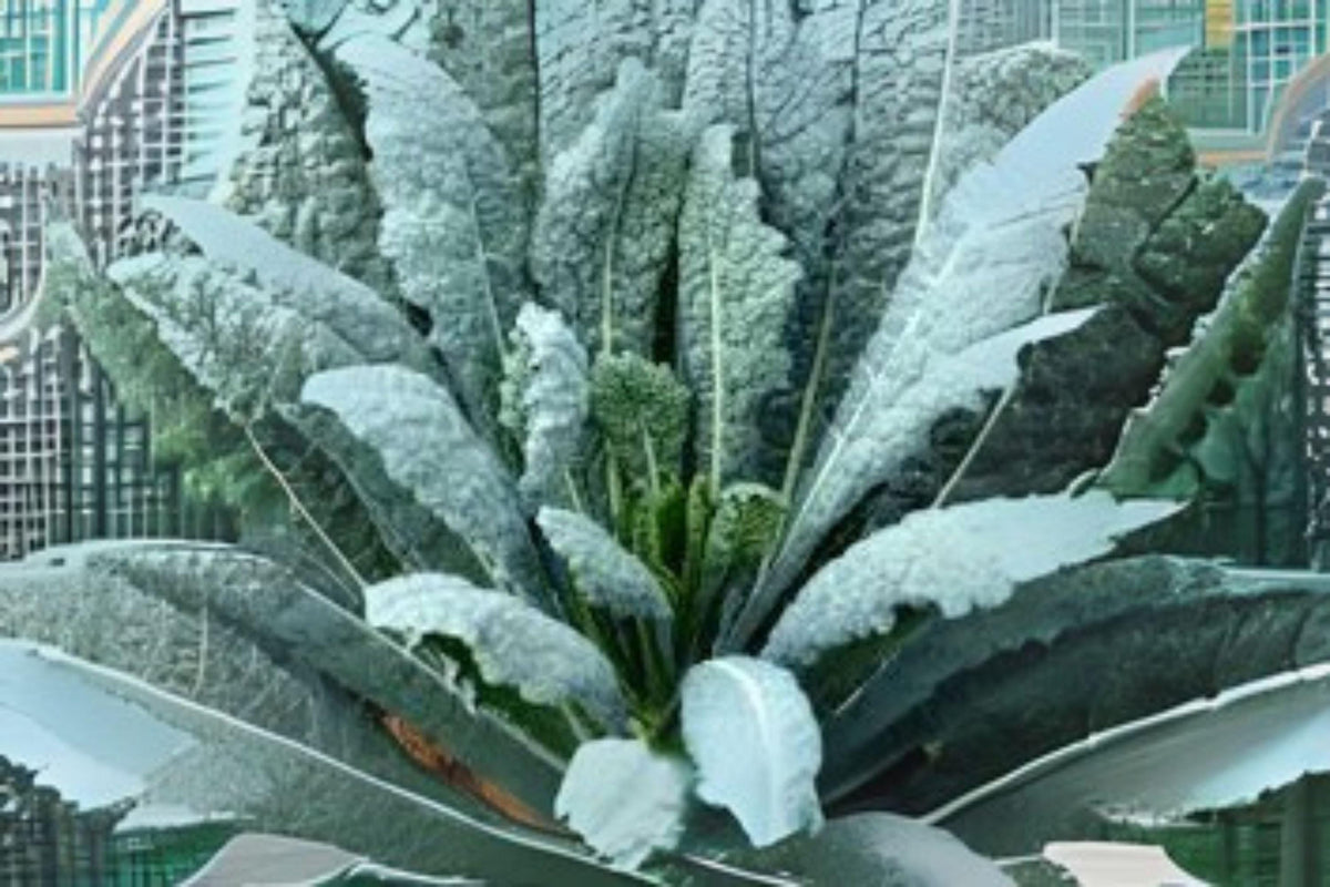 250 Lacinato Kale Seeds Heirloom Dinosaur Kale Tuscan Kale Brassica oleracea for Home Garden, Containers