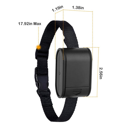 Electric Dog Collar Receiver Anti-Bark Dog Deterrent Training Collar with Beep Shock Modes for Dog Fence System