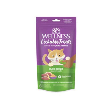 Wellness Grain Free Duck Lickable Cat Treat 2.5oz