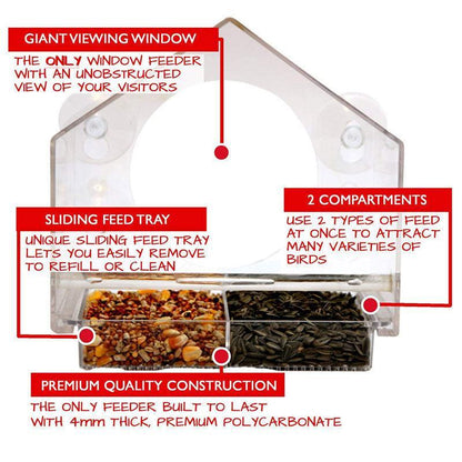 Bird's Eye View: Smart Bird Feeder With Live Camera Feed