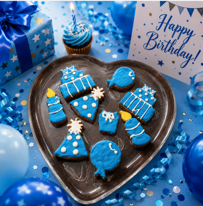 Birthday Boy Organic Dog Cookies