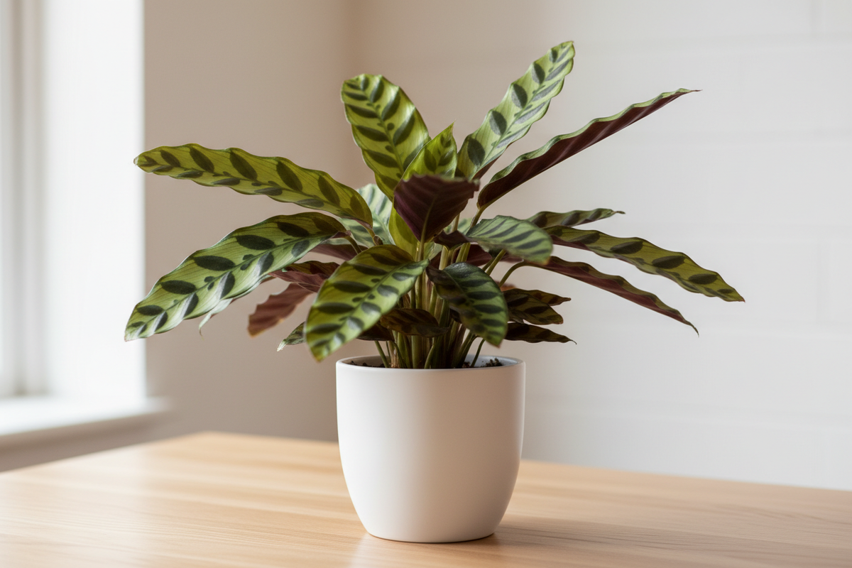 Calathea Lancifolia 'Rattlesnake' - 6" Pot - NURSERY POT ONLY