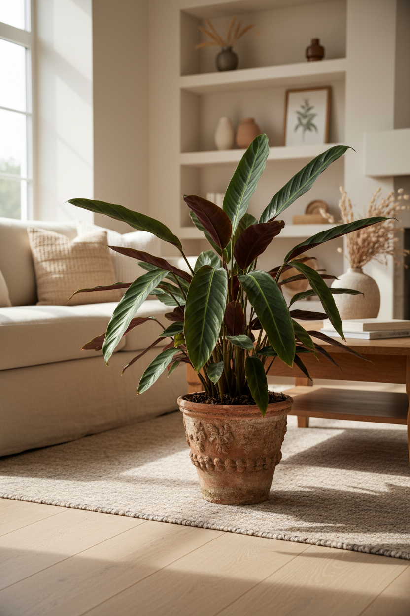 Calathea Lancifolia 'Rattlesnake' - 6" Pot - NURSERY POT ONLY