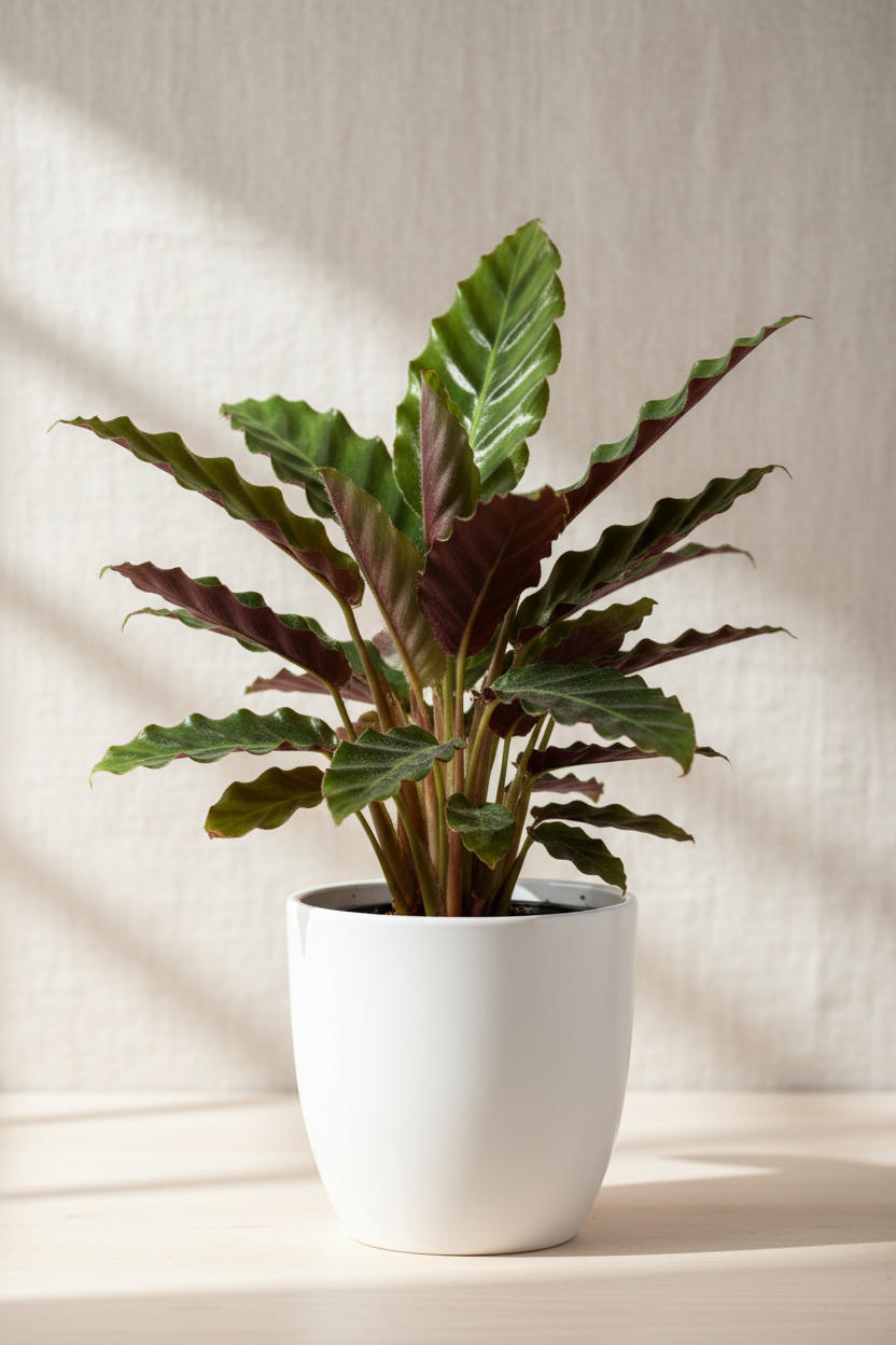 Calathea Lancifolia 'Rattlesnake' - 6" Pot - NURSERY POT ONLY