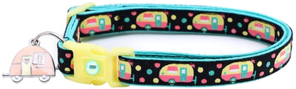 Happy Campers Breakaway Cat Collar
