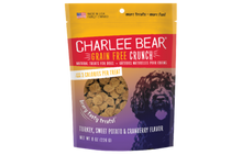 Charlee Bear Grain Free Crunch Turkey, Sweet Potato & Cranberry Dog Treats (8oz)