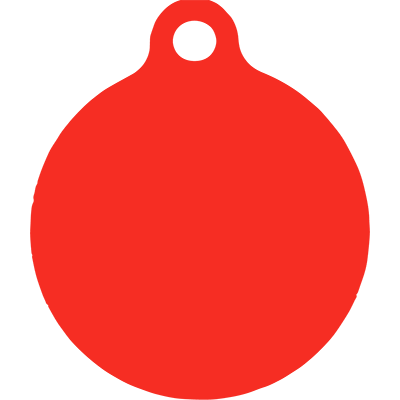 Christmas Stockings HD Dog ID Tag