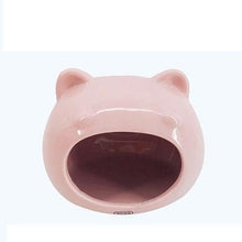 Cozy Ceramic Hamster Hideout Smallhouse Hamster House Sleeping Nest
