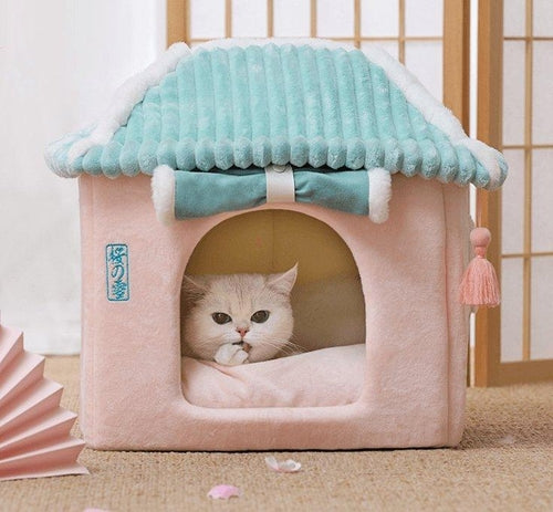 Cozy Retreat Cat House The Ultimate Enclosed Cat Villa